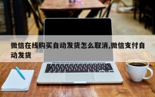 微信在线购买自动发货怎么取消,微信支付自动发货