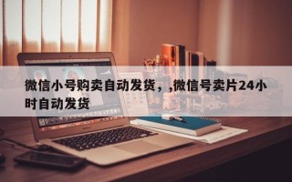 微信小号购卖自动发货，,微信号卖片24小时自动发货