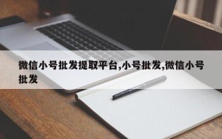 微信小号批发提取平台,小号批发,微信小号批发