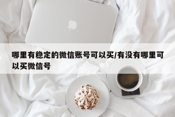 哪里有稳定的微信账号可以买/有没有哪里可以买微信号-第1张图片-天启科技