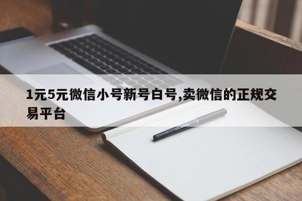 1元5元微信小号新号白号,卖微信的正规交易平台-第1张图片-天启科技