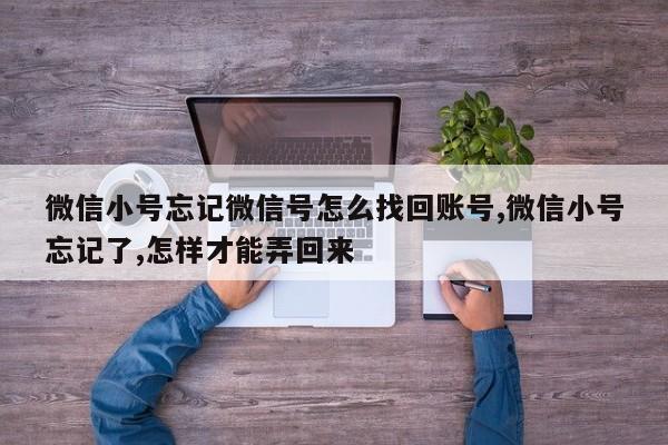 微信小号忘记微信号怎么找回账号,微信小号忘记了,怎样才能弄回来-第1张图片-天启科技