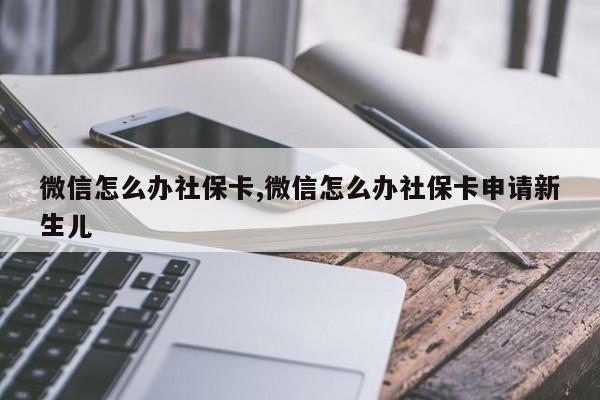 微信怎么办社保卡,微信怎么办社保卡申请新生儿-第1张图片-天启科技